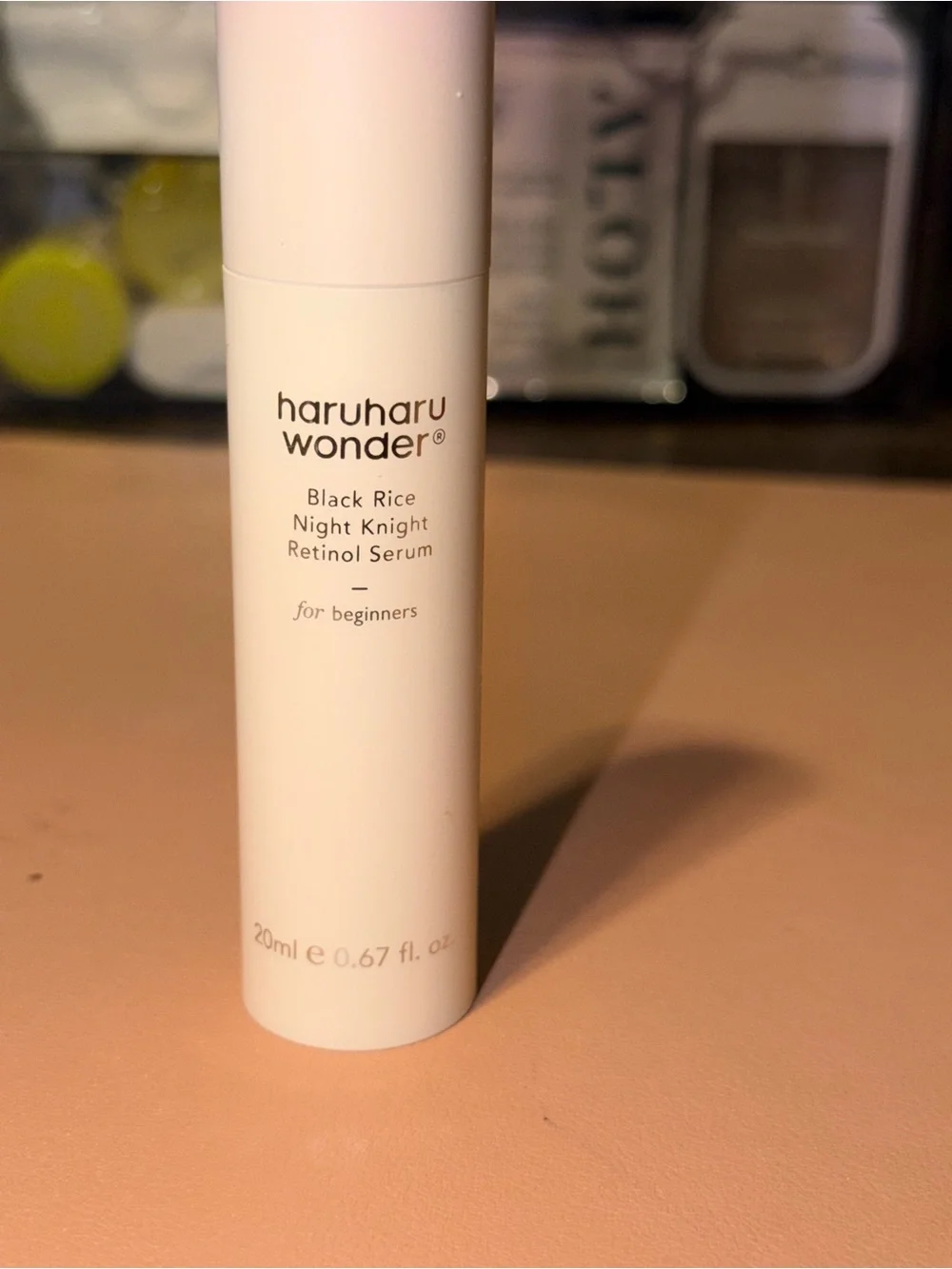 Haruharu Wonder Black Rice Night Knight Retinol Serum, 0.67 oz